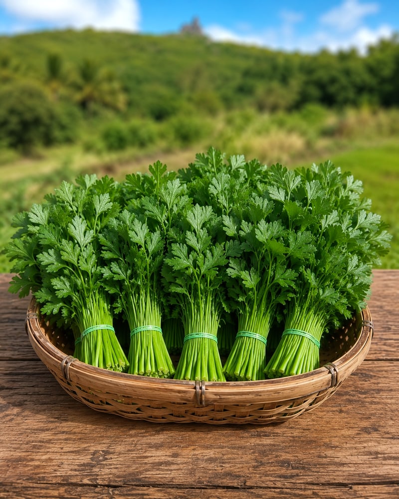 Flat Parsley from the DSP FreshDrop harvest